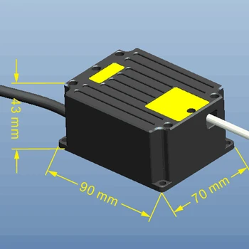 Čisti Diode 5000mW RGB laser modul