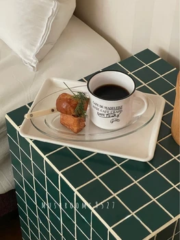 Korejski Slog Nišo Preprost Francoski Keramični Kreveljiti Skodelico Kave Toast Pismo Latte Mleka Pokal Pokal Zajtrk