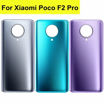 Novo Za POCO F2 Pro Pokrovček Baterije poco f2 pro nazaj stekla zamenjava Za Xiaomi MI Poco F2 Pro Baterije Vrata