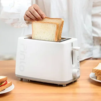 Novo XIAOMI Pinlo Kruh Pralni Gospodinjstvu, opekač za kruh Multi-funkcijo Zajtrk Pralni Avtomatsko Odtajanje za Ogrevanje Dvojno opekač za kruh